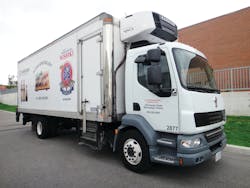 JFC International, North America's leading importer and exporter of Asian foods, recently became the first PacLease customer to take delivery of the new Kenworth K370 Class 7 cabover. JFC International, North America's leading importer and exporter of Asian foods, recently became the first PacLease customer to take delivery of the new Kenworth K370 Class 7 cabover.