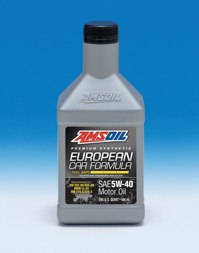 European Car Formula Synthetic Motor Oils, 5W40