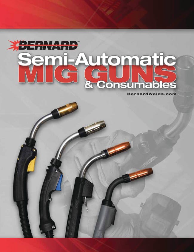 SemiAutomatic MIG Guns and Consumables catalog Fleet Maintenance