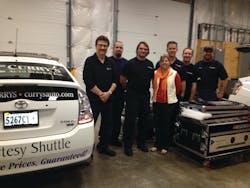 The hybrid techs at Curry's Auto Service are prepared to offer high-voltage battery pack charging. The hybrid techs at Curry's Auto Service are prepared to offer high-voltage battery pack charging.