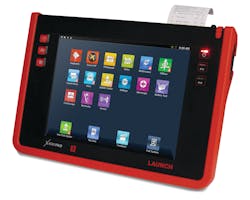 The Launch Tech Launch Pad is a true PC-based diagnostic scan tool that running on Windows 7. Multiple applications can be run simultaneously. The Launch Tech Launch Pad is a true PC-based diagnostic scan tool that running on Windows 7. Multiple applications can be run simultaneously.