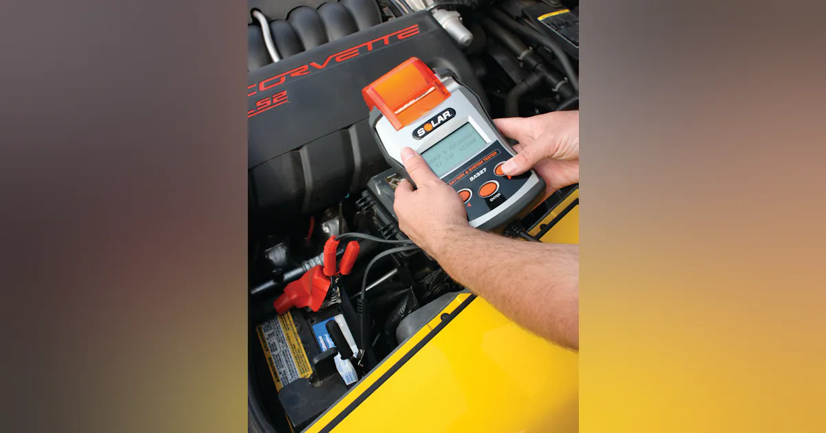 Tech Tip: Using a digital battery tester for accurate battery terminal ...