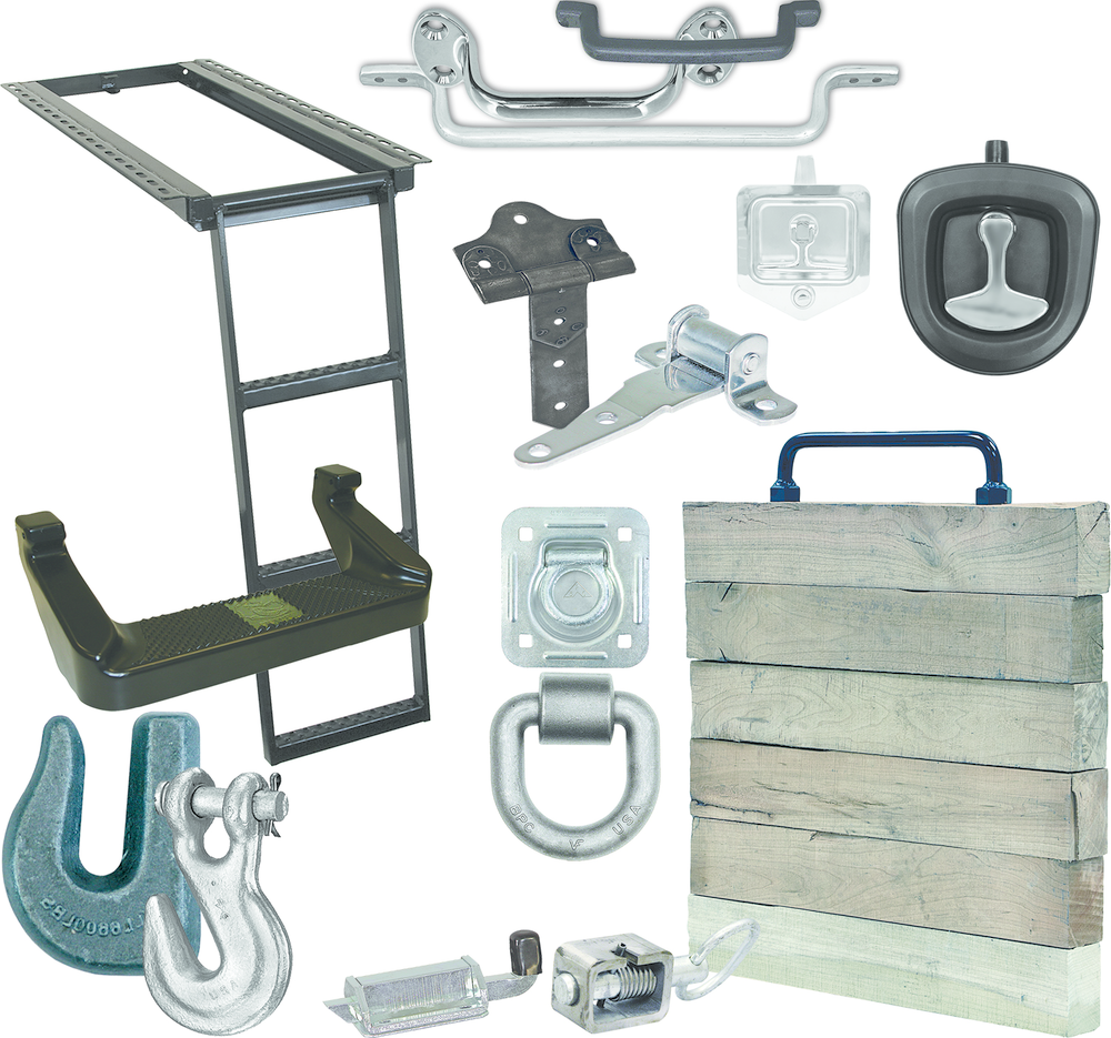 Buyers Products offers a complete line of truck and trailer hardware necessary to build or upfit work trucks and utility trailers.
