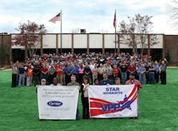 Carrier Transicold’s Athens facility achieves 5 million hour safety milestone Carrier Transicold’s Athens facility achieves 5 million hour safety milestone