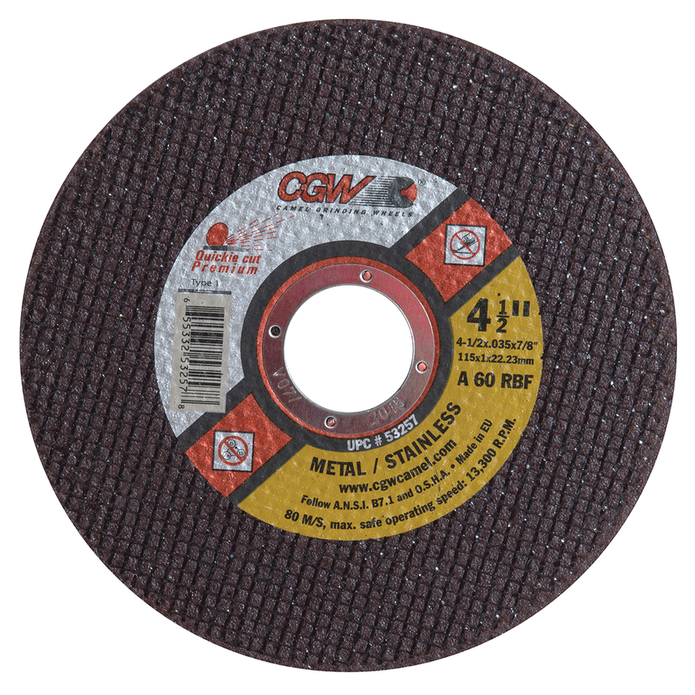 Premium Quickie Cut Cut-Off Wheels