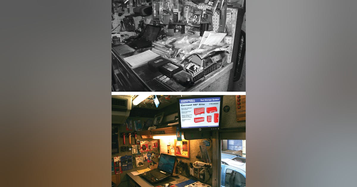 How to showcase and display products on a mobile tool distributor truck ...