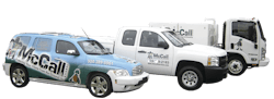McCall Service operates a fleet of 100 service vehicles to serve Florida and Southern Georgia. McCall Service operates a fleet of 100 service vehicles to serve Florida and Southern Georgia.