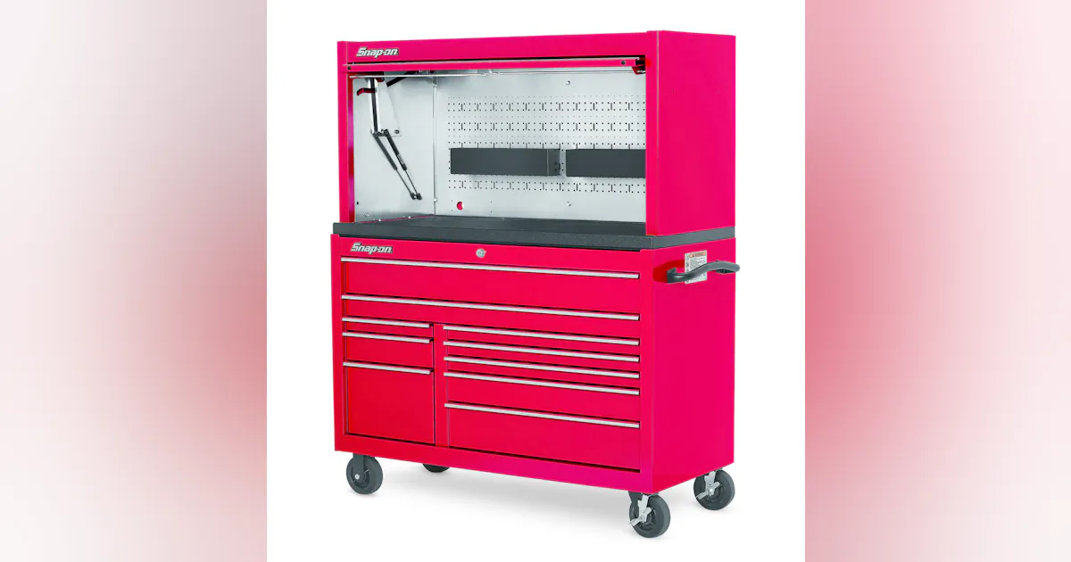 Snap On R12 Machine Snap-on classic Roll Cab and WorkCenter, No. KRA2422 | Fleet Maintenance