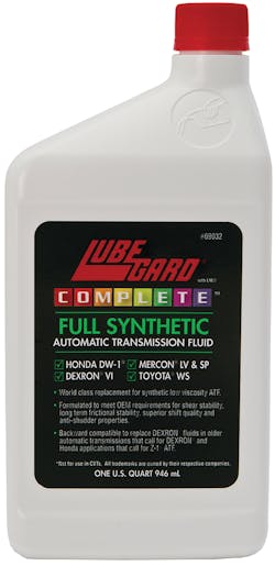 Complete Full Synthetic Automatic Transmission Fluid Complete Full Synthetic Automatic Transmission Fluid