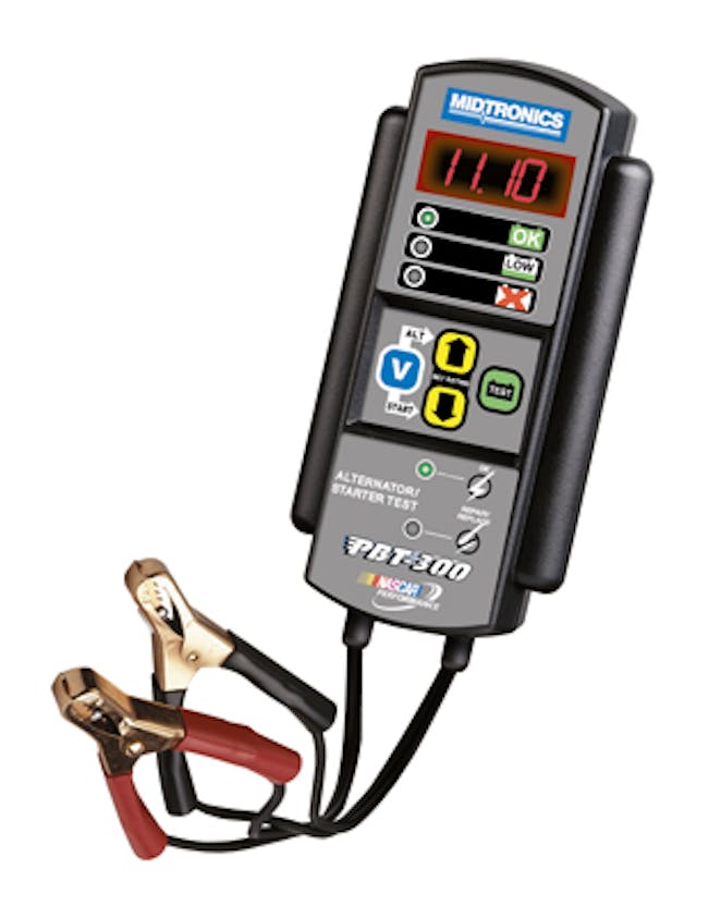 PBT300 Battery/Diagnostic Electrical System Tester Fleet Maintenance