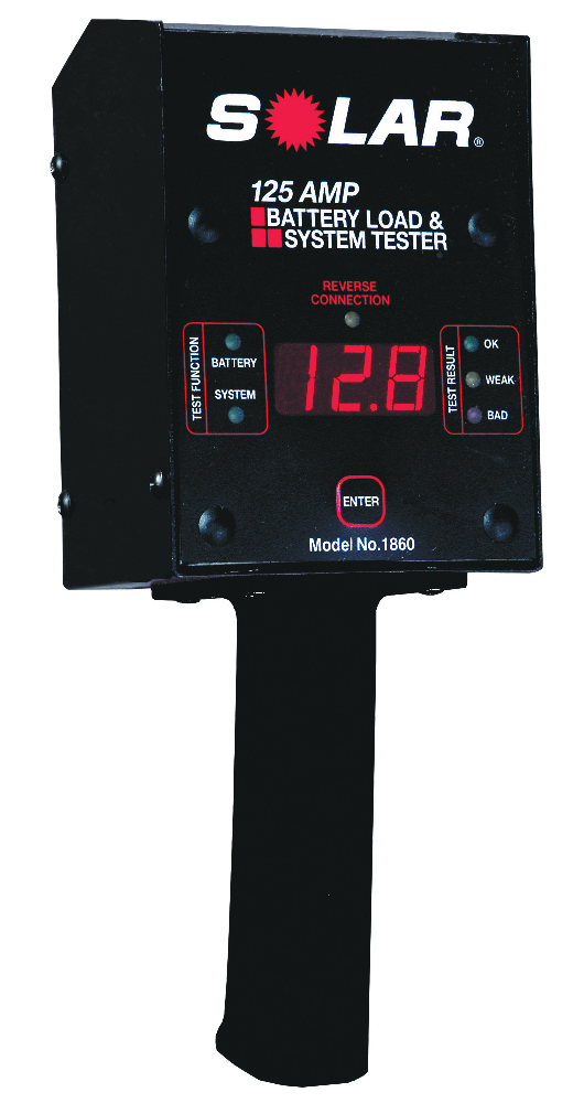 125 Amp digital fixed load battery tester, No. 1860