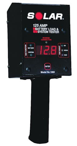 125 Amp digital fixed load battery tester, No. 1860 125 Amp digital fixed load battery tester, No. 1860