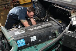 Volvo Trucks is now offering a three-year, 350,000 mile warranty for Volvo D12 engine owners who want to increase the longevity of their current vehicles with the Volvo Guaranteed Overhaul (GO) program. Volvo Trucks is now offering a three-year, 350,000 mile warranty for Volvo D12 engine owners who want to increase the longevity of their current vehicles with the Volvo Guaranteed Overhaul (GO) program.