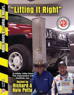 ALI’s Lifting It Right is a safety video kit that features racing legends Richard and Kyle Petty. ALI’s Lifting It Right is a safety video kit that features racing legends Richard and Kyle Petty.