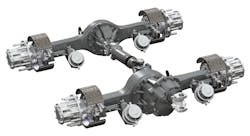Spicer Pro-40 tandem axles now available through Kenworth, Peterbilt data books. Spicer Pro-40 tandem axles now available through Kenworth, Peterbilt data books.