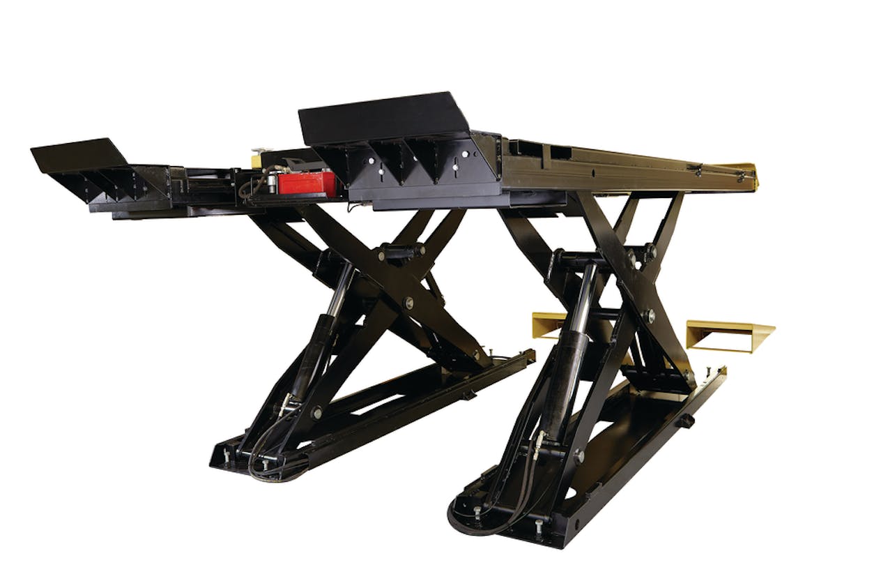 John Bean EELR501A Scissor Alignment Lift Fleet Maintenance