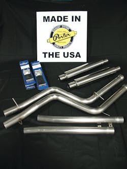 Cat-back exhaust system for the 2009-13 Dodge Challenger 5.7 HEMI Cat-back exhaust system for the 2009-13 Dodge Challenger 5.7 HEMI