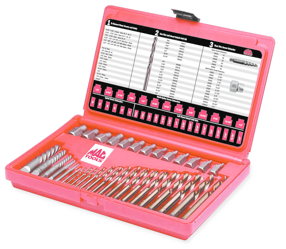 35Pc. Master Extractor Set, No. 35LHDES Fleet Maintenance