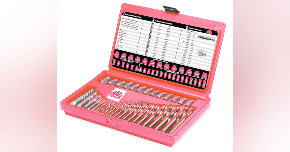 35-Pc. Master Extractor Set, No. 35LHDES | Fleet Maintenance