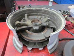 The rim kind of looks like Pac Man. The rim kind of looks like Pac Man.