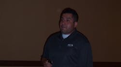 Erick Esparza explains the various benefits of the Innova Pro line to Ace Tool Co. expo attendees. Erick Esparza explains the various benefits of the Innova Pro line to Ace Tool Co. expo attendees.