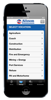 Allison Transmission releases new iPhone/iPad app