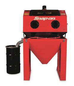 3) Snap-on abrasive blast cabinet 3) Snap-on abrasive blast cabinet