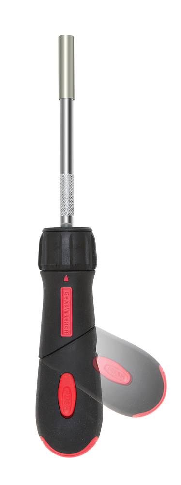 Two-Position Ratcheting Screwdriver with LEDs, No. 82788