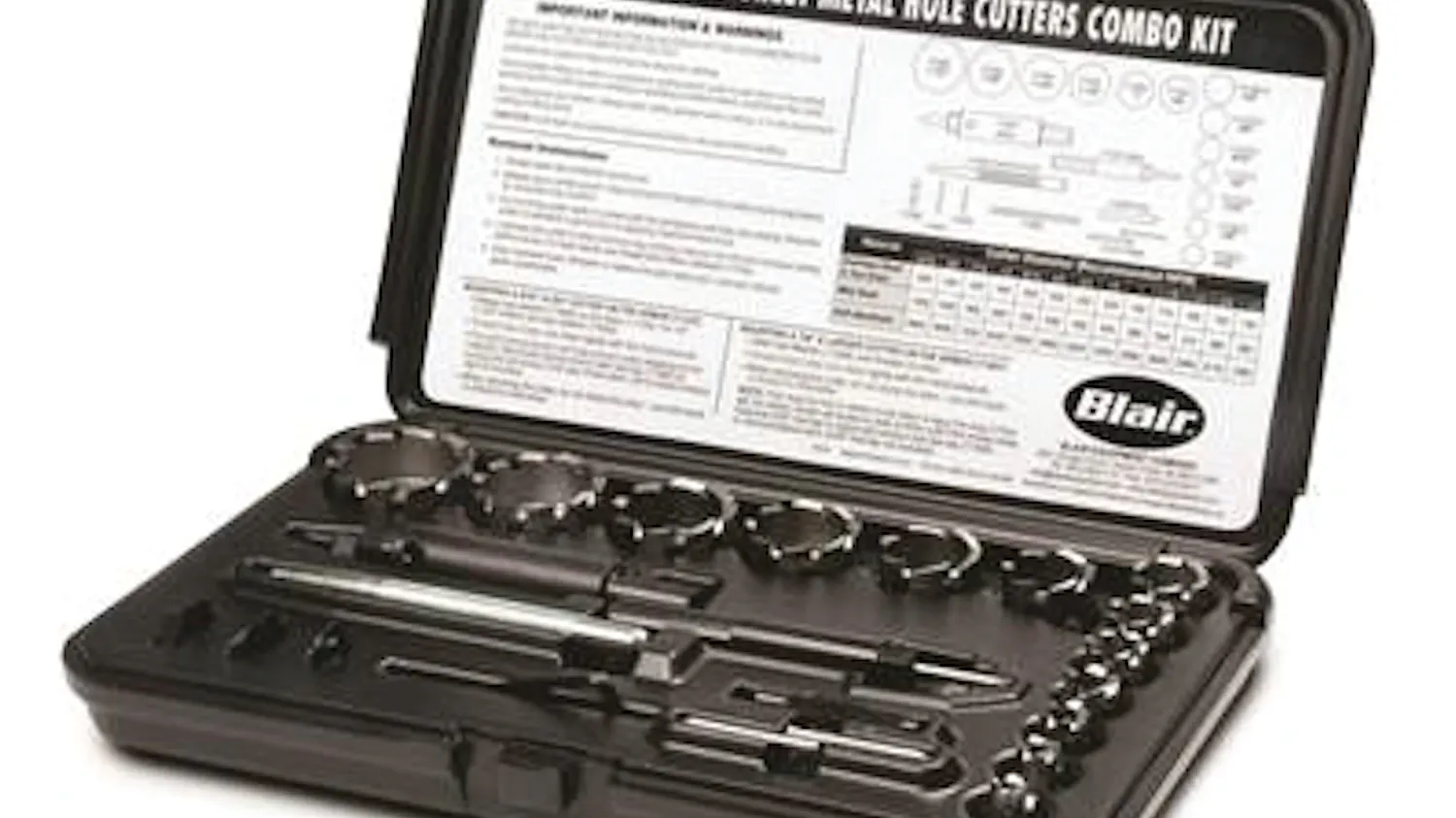 Rotabroach 2-In-1 Sheet Metal Hole Cutter Combo Kit | Fleet Maintenance