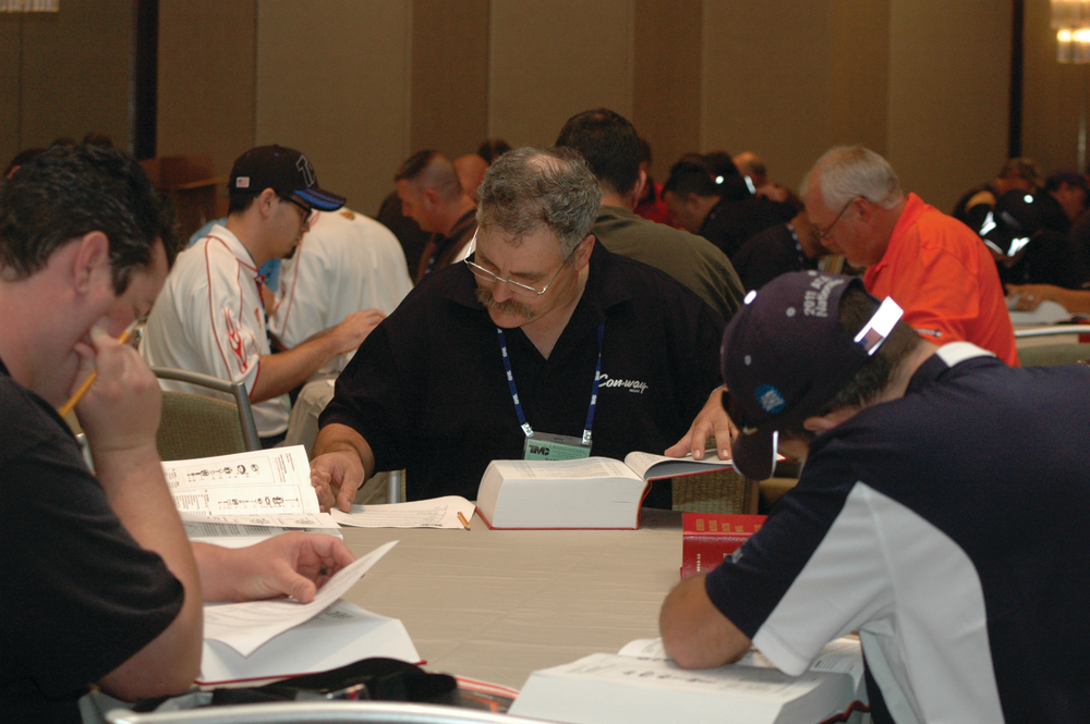 The TMCSuperTech is comprised of both written examinations and hands-on skills workstations.