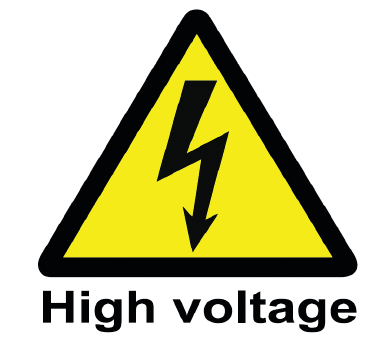 Voltage and amperage levels are higher in electric cars. Illustration courtesy of E.V. Technical Institute