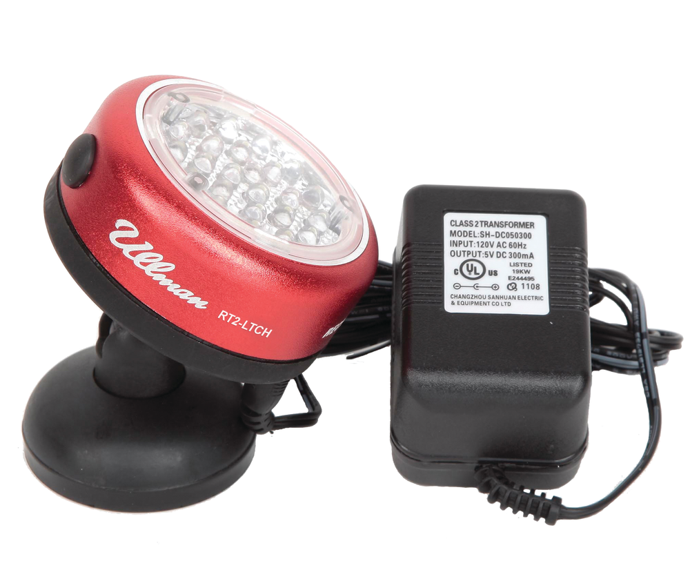 Rechargeable Rotating Magnetic 24 LED Work Light, No. RT2-LTCH