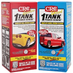 CRC 1-TANK Power Renew Complete Fuel System Cleanup. CRC 1-TANK Power Renew Complete Fuel System Cleanup.