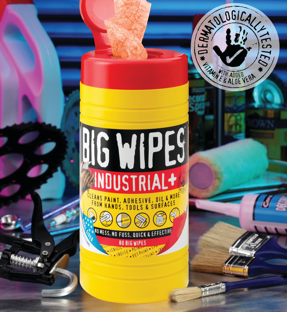 Safe and Skin-Friendly Industrial Cleaning Wipes