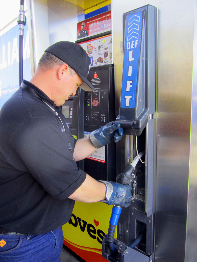 Love's Travel Stops becomes first retailer to offer DEF at the pump at all of its locations.