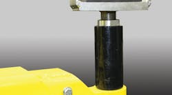 The Forward Lift adjustable frame-contact adapter makes it easy to finely tune your lift setup for servicing a variety of trucks and other body-on-frame vehicles. The Forward Lift adjustable frame-contact adapter makes it easy to finely tune your lift setup for servicing a variety of trucks and other body-on-frame vehicles.