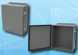 HJ H Series Hinged Cover Metal Enclosures. HJ H Series Hinged Cover Metal Enclosures.