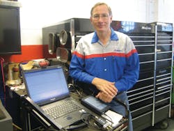 Scot Manna finds his PicoScope to be his most versatile tool. Scot Manna finds his PicoScope to be his most versatile tool.