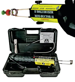 The Induction Innovations Mini-Ductor II basic kit now comes in a new custom blow-molded, impact-resistant case with storage to hold accessories.