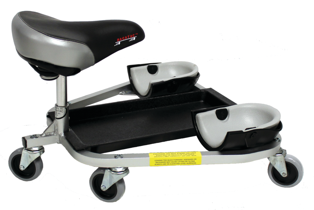 Larger Comfort Seat and EVA Kneepads.