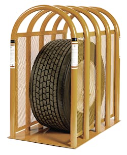 5-bar Super Magnum Tire Cage, No. 36010. 5-bar Super Magnum Tire Cage, No. 36010.