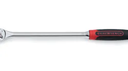GearWrench 84-Tooth Long Handle Ratchet, No. 81265 – 3/8' drive long handle teardrop head cushion grip