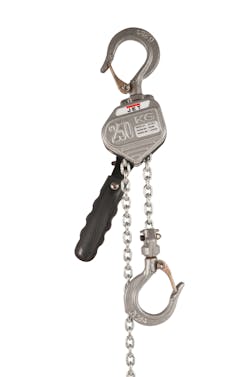 JET Tools offers the compact hoist in 1/4-ton and 1/2-ton capacities. JET Tools offers the compact hoist in 1/4-ton and 1/2-ton capacities.