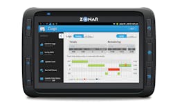 Detroit Diesel’s new On-Board Tablet is an advanced mobile device that uses the latest in commercial telematics technology to boost vehicle efficiency and driver performance. Detroit Diesel’s new On-Board Tablet is an advanced mobile device that uses the latest in commercial telematics technology to boost vehicle efficiency and driver performance.