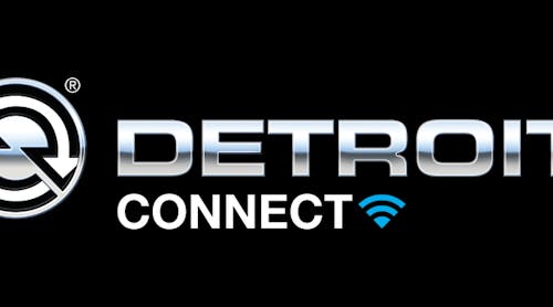 New from Detroit Diesel is Detroit Connect - the telematics arm that includes the Detroit Virtual Technician onboard diagnostics system.