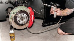 The MaxPro Reverse Brake and Clutch Bleeder allows for one-person operation, completing jobs in as little as 10 minutes. The MaxPro Reverse Brake and Clutch Bleeder allows for one-person operation, completing jobs in as little as 10 minutes.