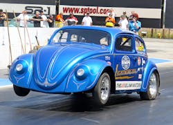 The Schley Products Lightning Bug completes its world tour in Las Vegas. The Schley Products Lightning Bug completes its world tour in Las Vegas.