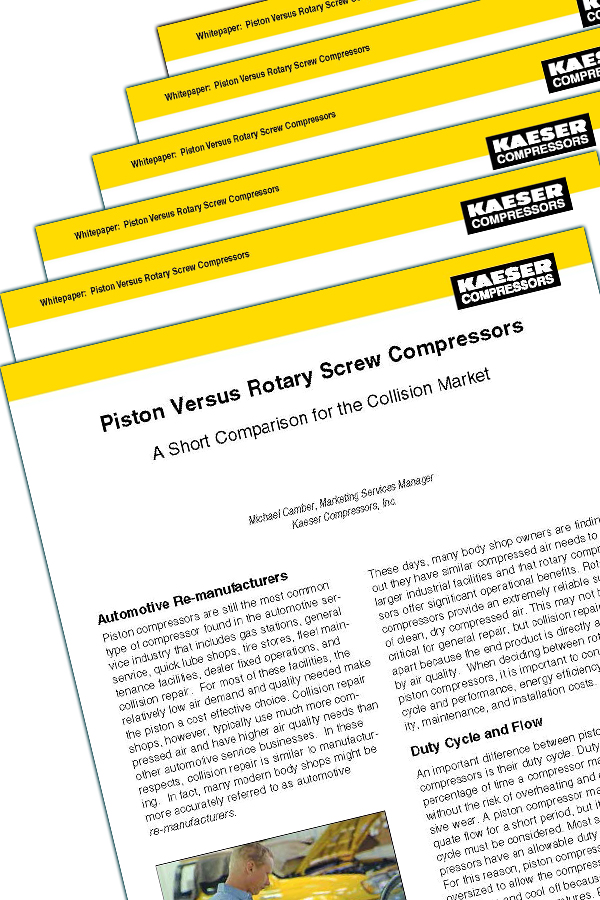 Piston V Rotary Screw Whitepaper