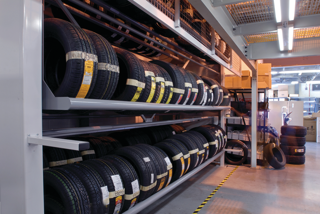 Automated Tire Carousel