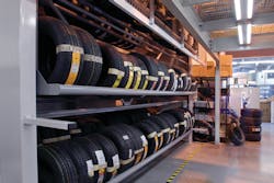 Automated Tire Carousel Automated Tire Carousel